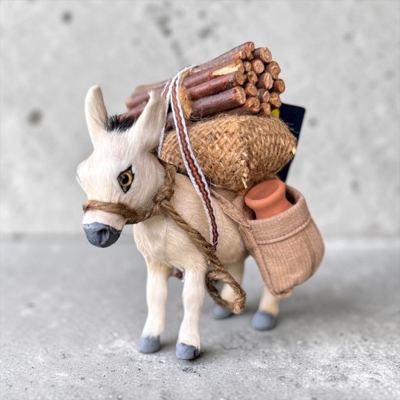 Desert Caravan Other - Hand crafted Awesome loaded handmade donkey , ht. 5”,  5” long NWT. Only 1 left